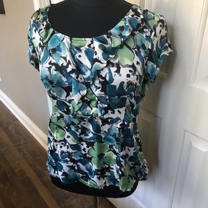 Turquoise blouse